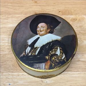 Vintage Thornes confectionery Decorative Tin with Portrait